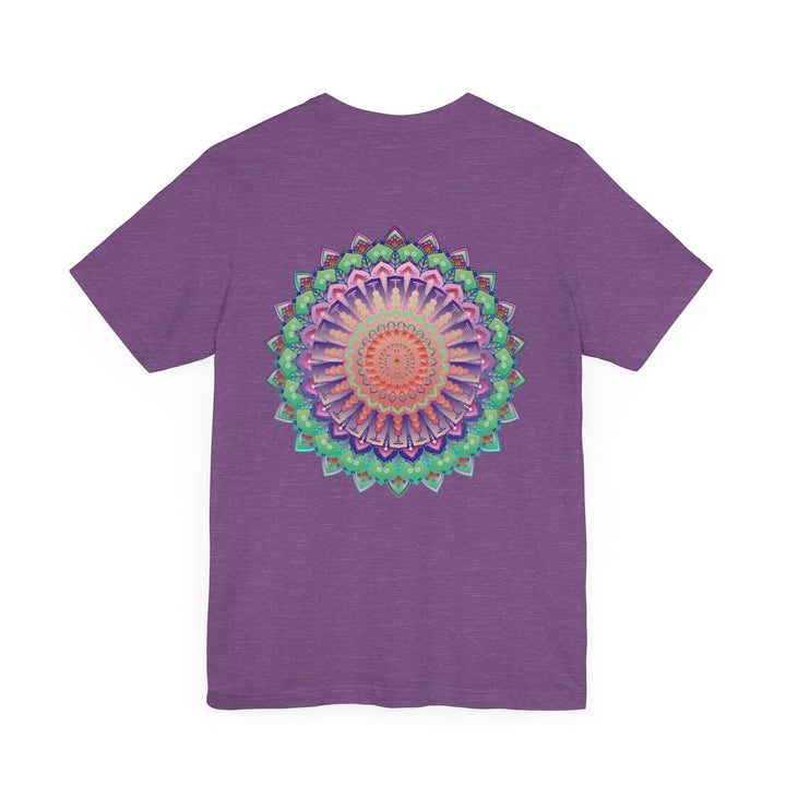 Beautiful and colorful Mandala Tee representing spiritual peace and harmony