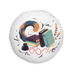 Cuscino da pavimento per gatti Dark Academia — Cuscino Cozy Study Companion