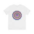 Vibrant Mandala Tee featuring a stunning spiritual design for peace and harmony