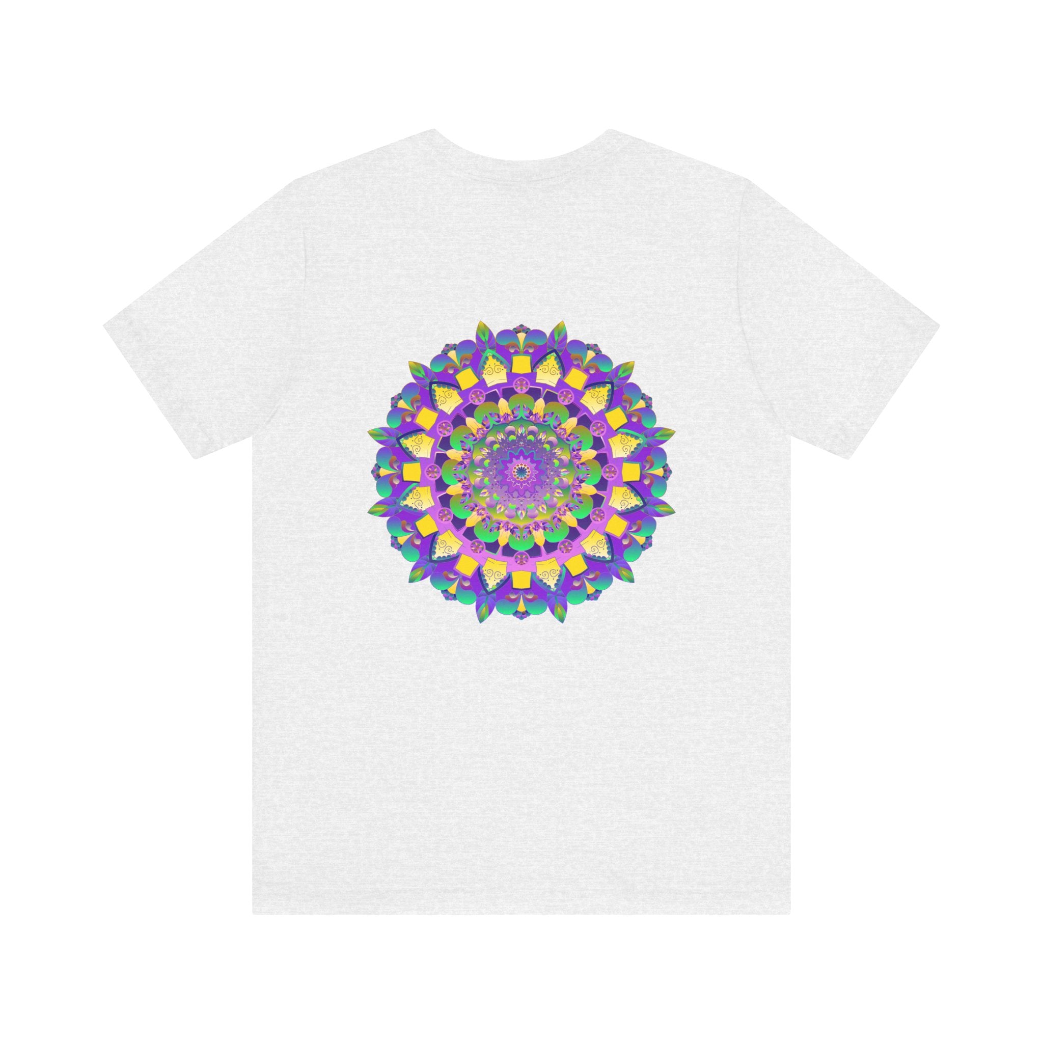 Vibrant Mandala Tee featuring a stunning spiritual design for peace and harmony