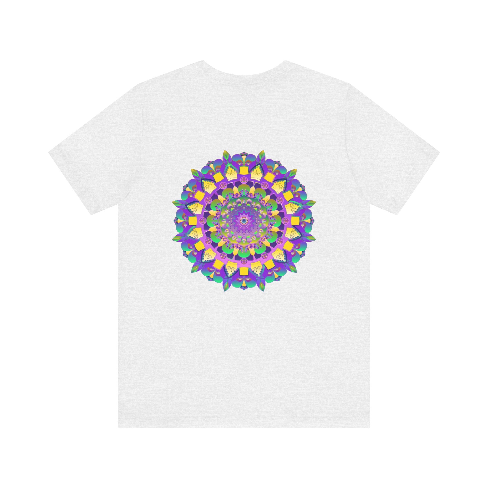 Vibrant Mandala Tee featuring a stunning spiritual design for peace and harmony