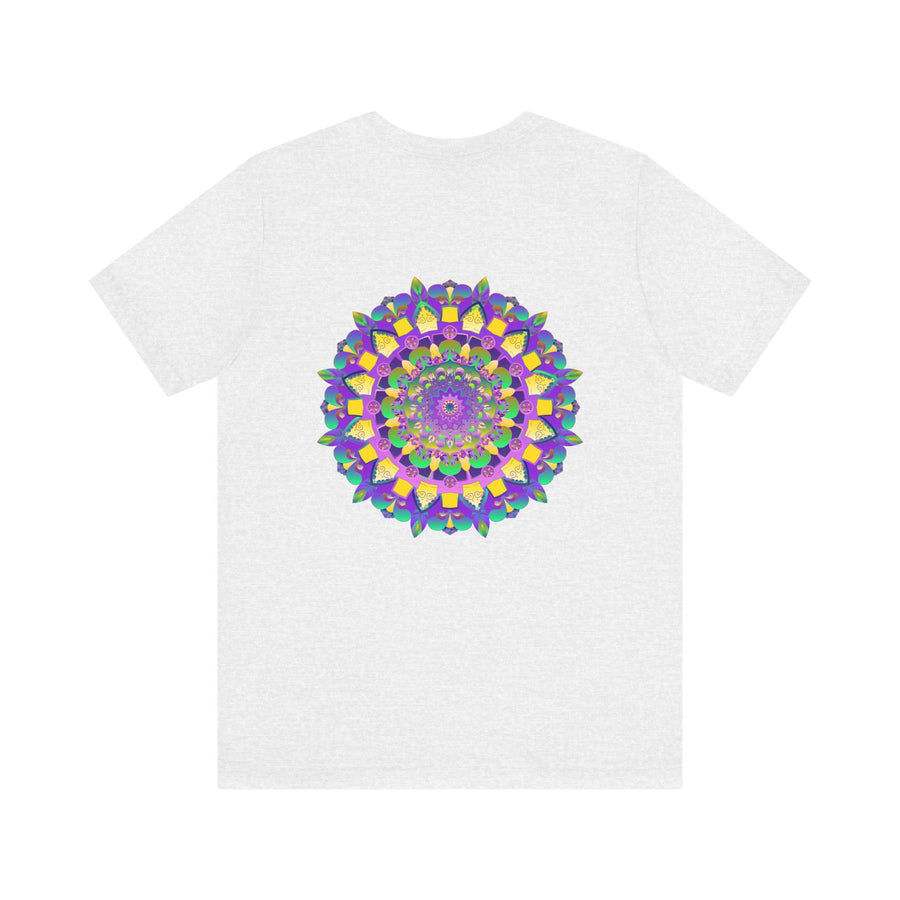 Vibrant Mandala Tee featuring a stunning spiritual design for peace and harmony