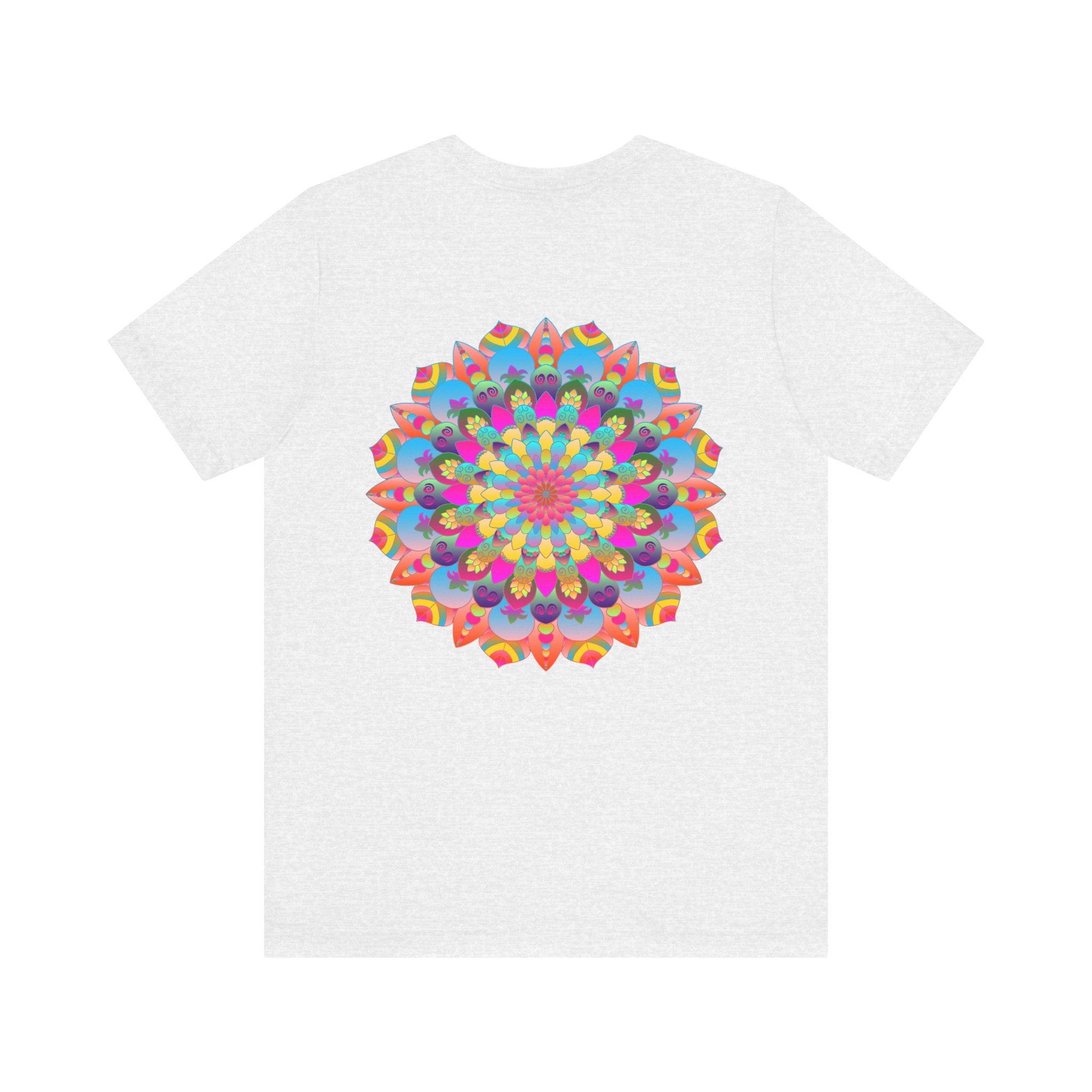 High-quality Mandala Tee - Spiritual Peace & Harmony shirt with a stylish and meaningful design