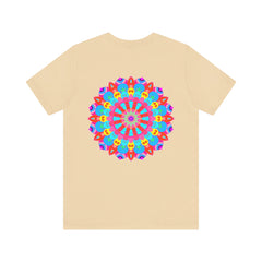Vibrant Mandala Tee featuring intricate design representing spiritual peace and harmony, perfect for bringing positivity and tranquility to your wardrobe