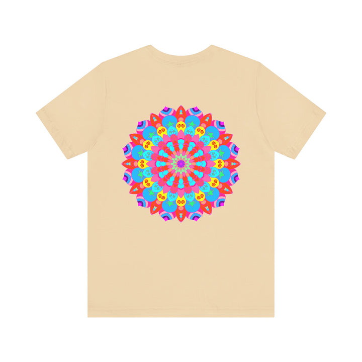 Vibrant Mandala Tee featuring intricate design representing spiritual peace and harmony, perfect for bringing positivity and tranquility to your wardrobe