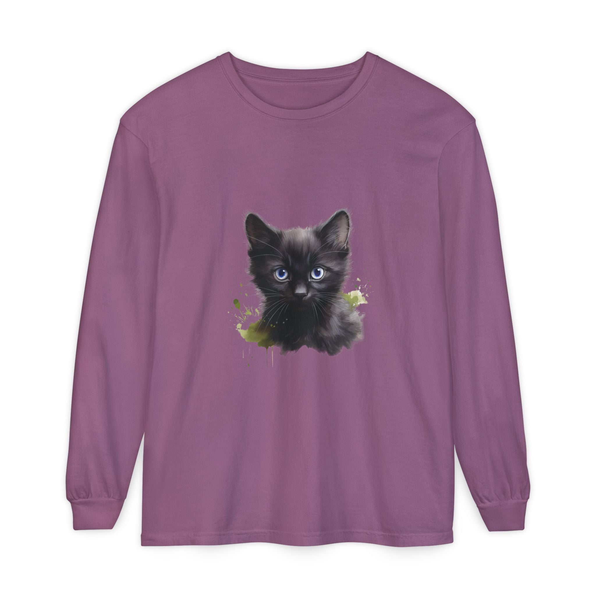 Mystic Black Cat - Long Sleeve T-Shirt