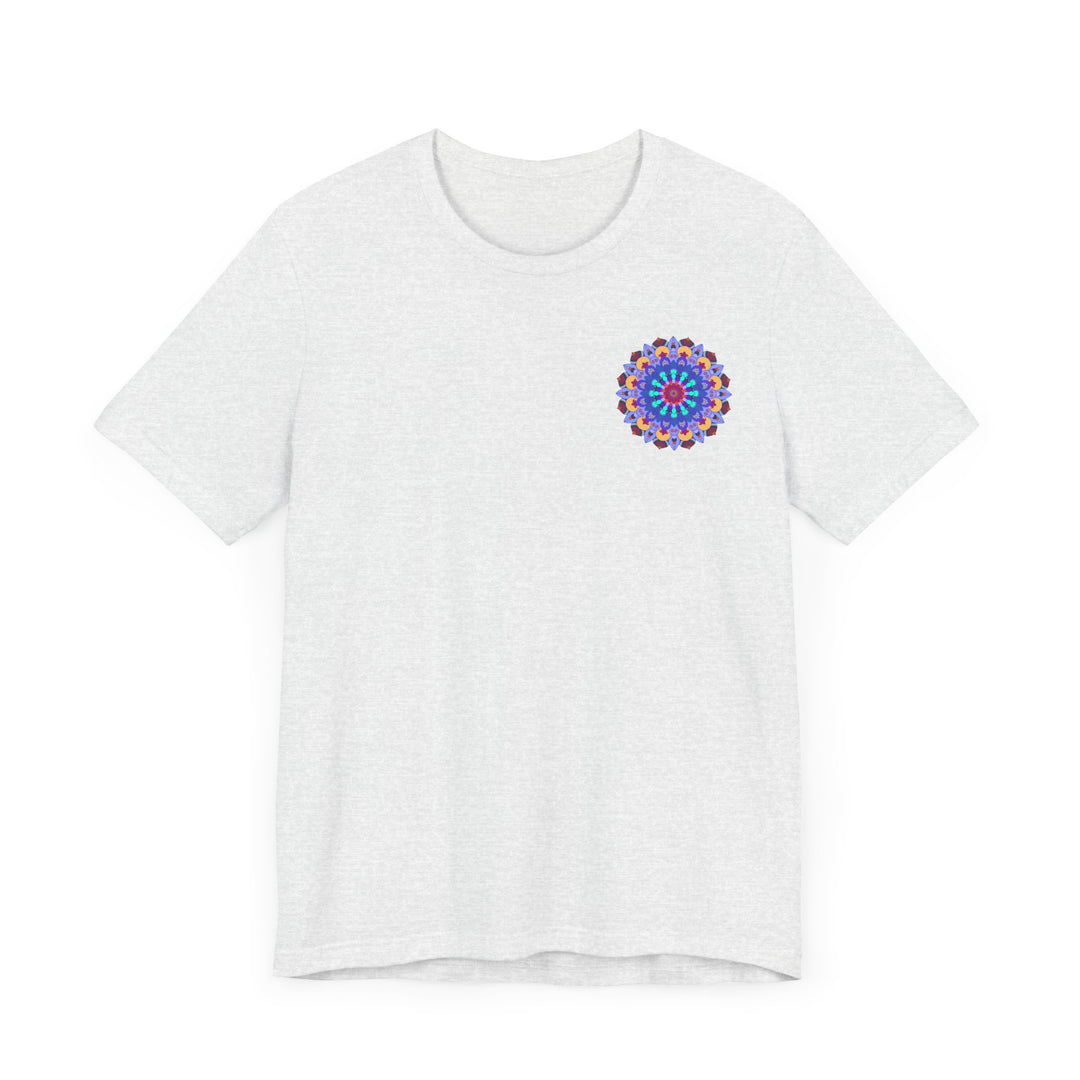 Stunning Mandala Peace & Harmony T-Shirt featuring intricate spiritual art and vibrant colors