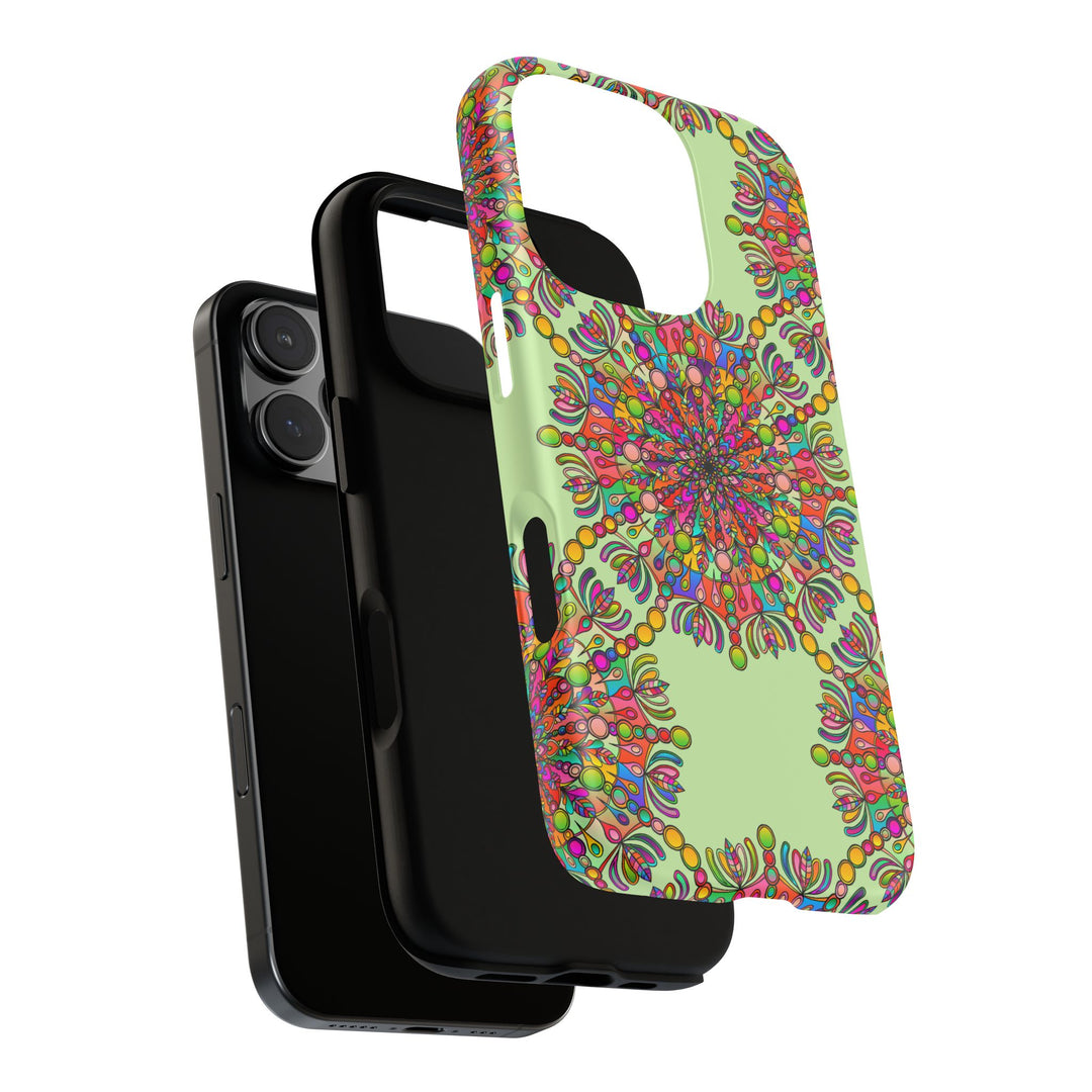 Intricate Mandala Phone Case in Lively Colors for Unique Style