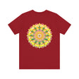Vibrant Mandala Tee - Spiritual Peace & Harmony: a colorful, intricate mandala design representing peace and harmony