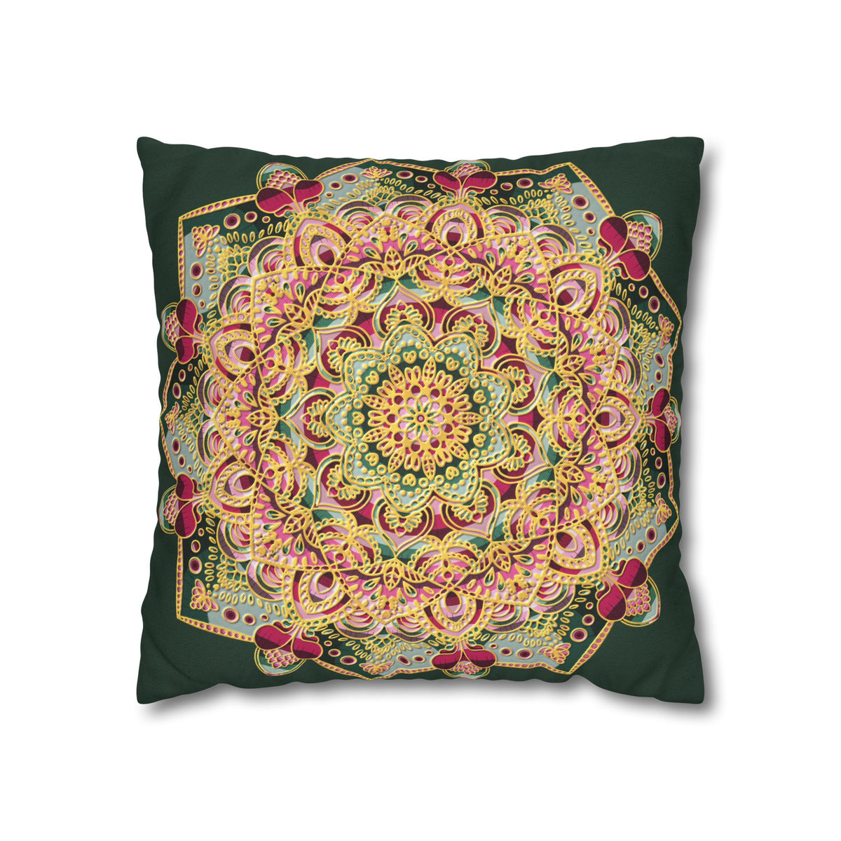 Mandala Boho Square Pillowcase