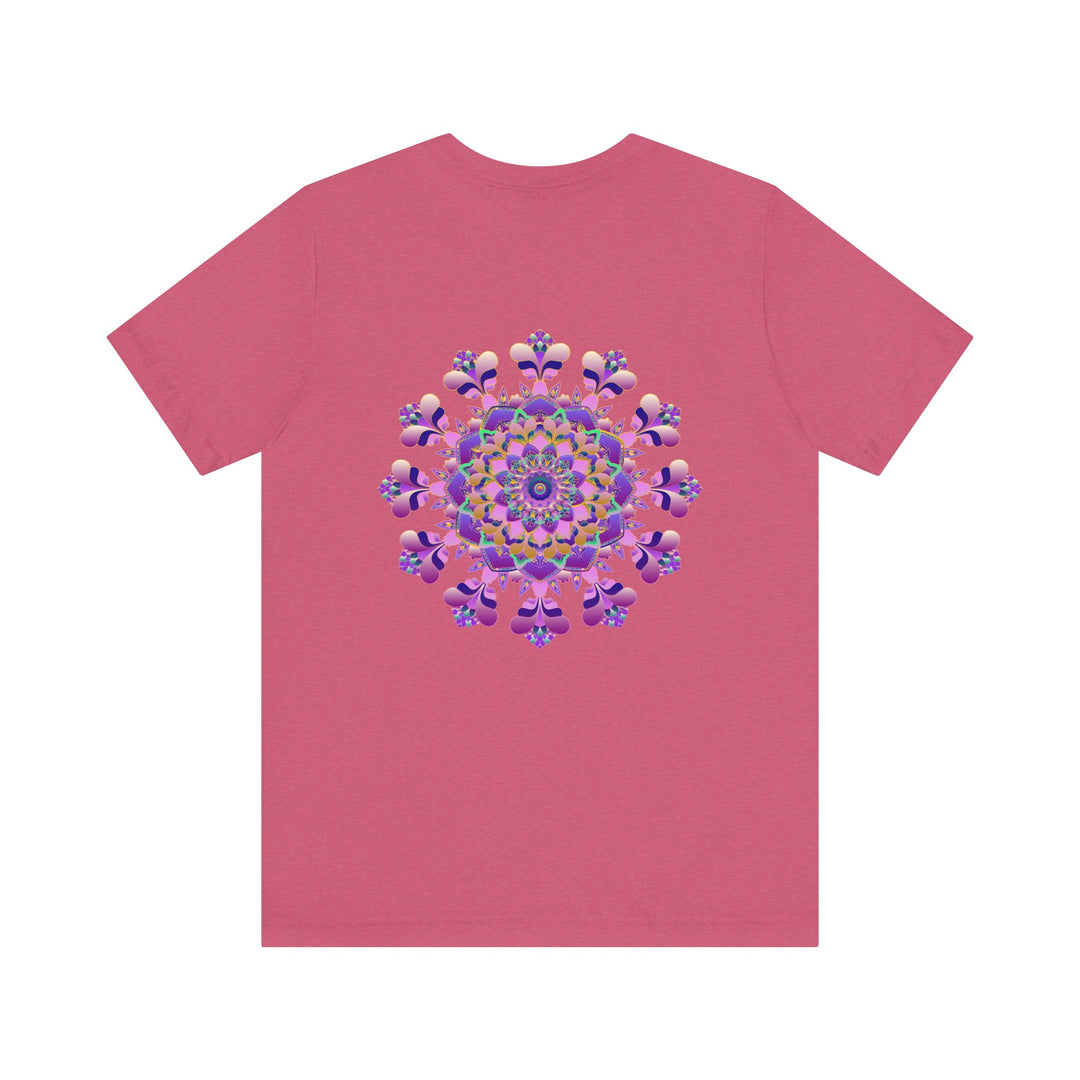 Intricate mandala tee for meditation and spiritual harmony