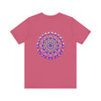 Intricate mandala tee for meditation and spiritual harmony