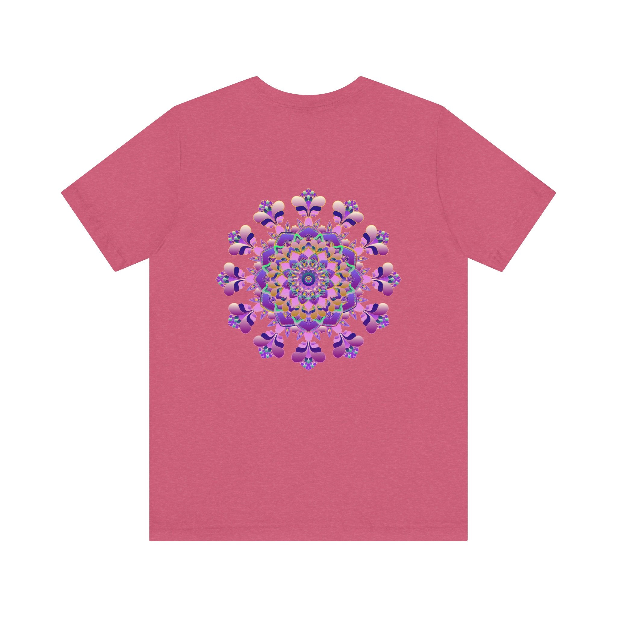 Intricate mandala tee for meditation and spiritual harmony