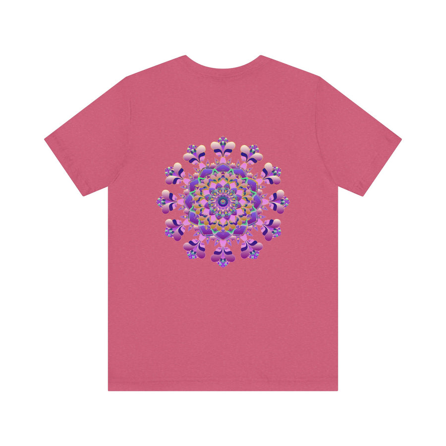 Intricate mandala tee for meditation and spiritual harmony