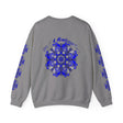10th Anniversary Tin and Aluminum Love Unisex Sweatshirt in grey color with metallic design