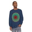 Vibrant Mandala Long Sleeve T-Shirt - Spiritual Art 55