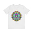 Colorful Mandala Peace T-Shirt featuring spiritual art and vibrant colors