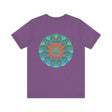 Beautiful Mandala Tee featuring intricate spiritual design for peace and harmony