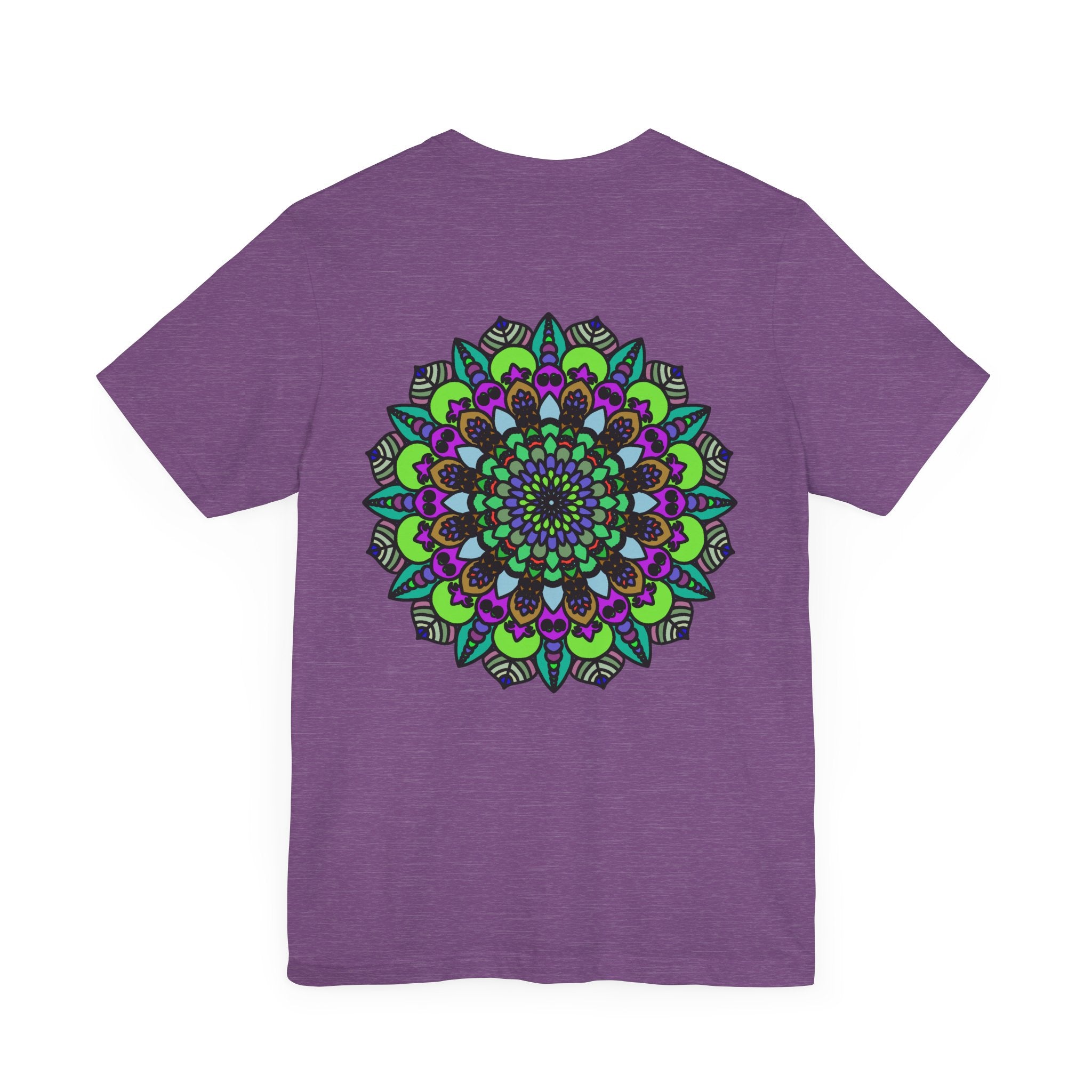 Beautiful Mandala Peace Tee with intricate design promoting spiritual harmony and peaceful vibes