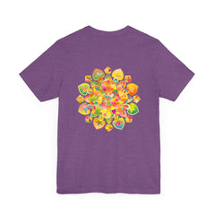 Vibrant Mandala Tee featuring colorful spiritual design for inner peace and harmony