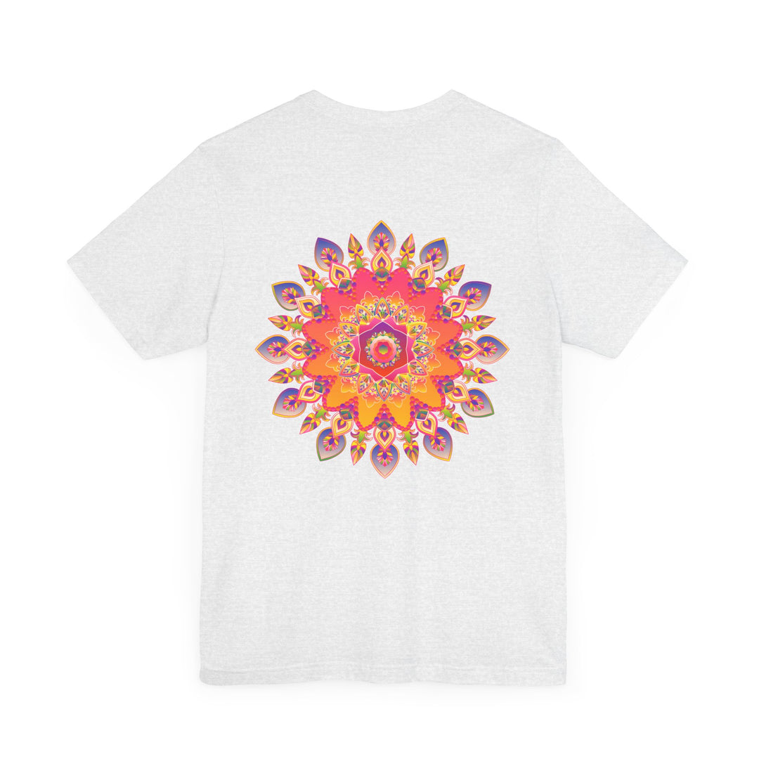 Vibrant Mandala Tee featuring intricate design symbolizing spiritual peace and harmony