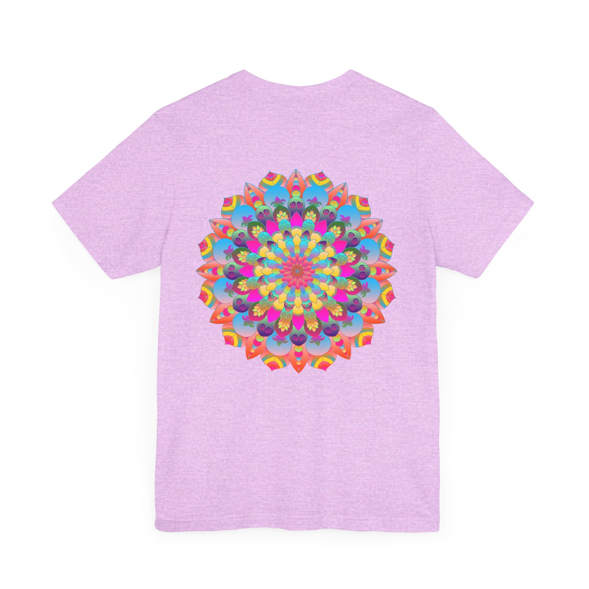 Bohemian Mandala Tee with Symbols of Peace and Spiritual Balance