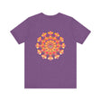 Vibrant Mandala Tee with intricate patterns symbolizing inner peace
