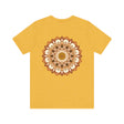 Colorful Mandala Tee featuring intricate design for Spiritual Peace & Harmony