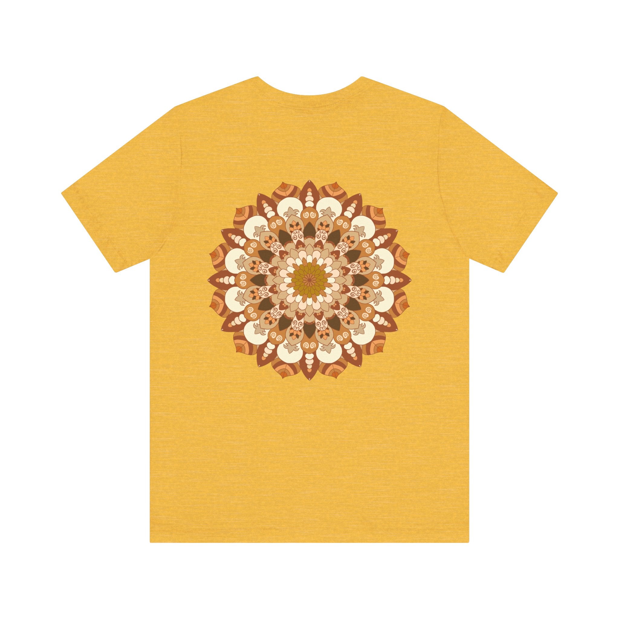 Colorful Mandala Tee featuring intricate design for Spiritual Peace & Harmony