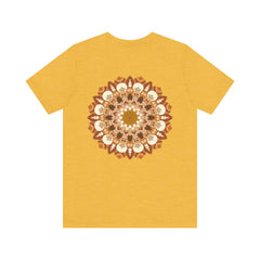 Colorful Mandala Tee featuring intricate design for Spiritual Peace & Harmony