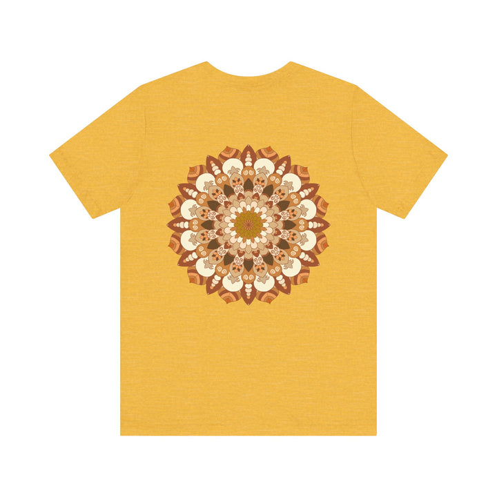 Colorful Mandala Tee featuring intricate design for Spiritual Peace & Harmony