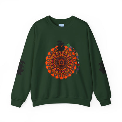 Unisex heavy blend crewneck sweatshirt with cute ghost designs perfect for Halloween