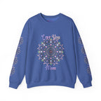 Felpa Mandala "Mamma Potente" in Morbide Tonalità Pastello