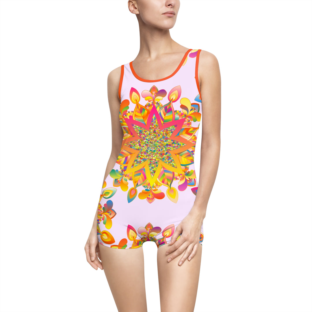 Swimsuit Vintage Mandala Art Women's