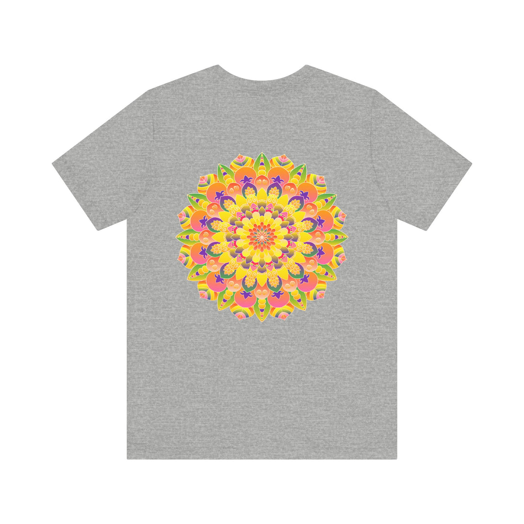 Trendy and stylish tee with a peaceful and harmonious mandala design