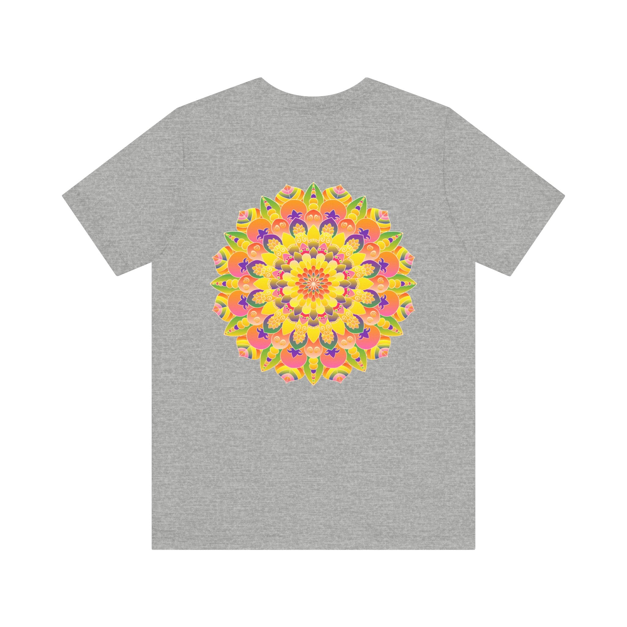 Trendy and stylish tee with a peaceful and harmonious mandala design