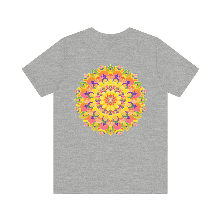 Trendy and stylish tee with a peaceful and harmonious mandala design