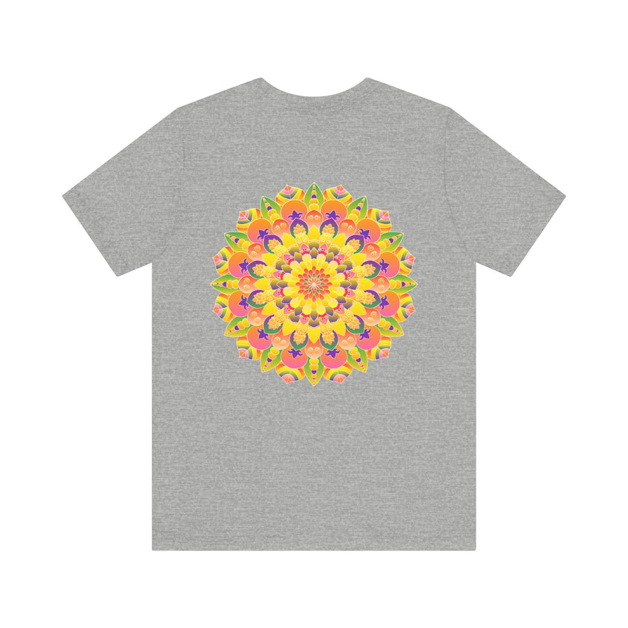 Trendy and stylish tee with a peaceful and harmonious mandala design