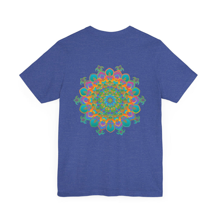 Vibrant Mandala Tee featuring intricate spiritual design for inner peace and harmony