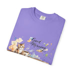 Good Morning Cat T-Shirt | Ultra-Soft Cotton Graphic Tee
