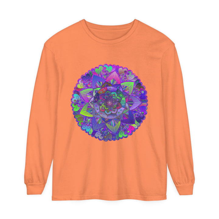 Intricate Mandala Long Sleeve T-Shirt - Psychedelic Art 2