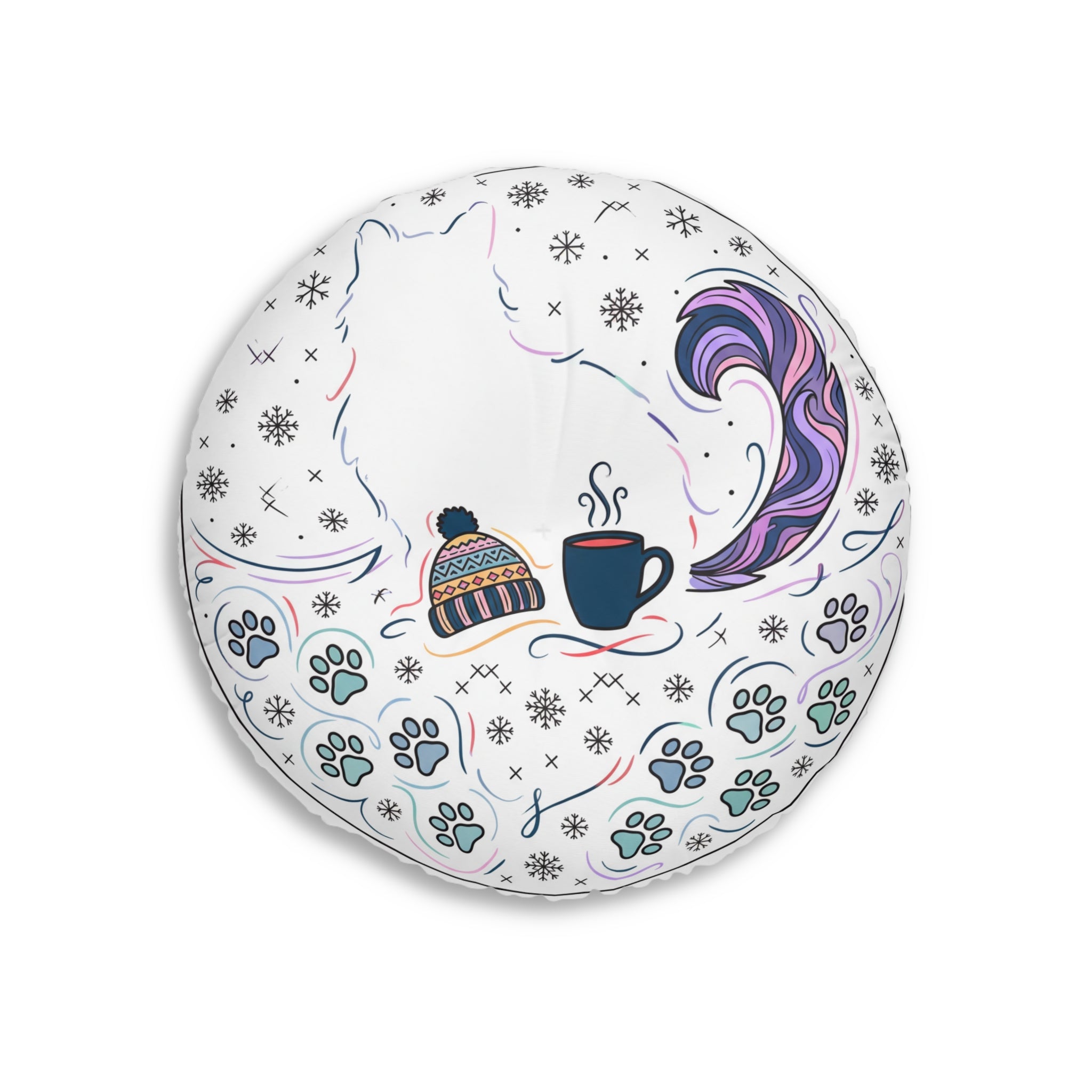 Cozy Cat Nap Floor Pillow