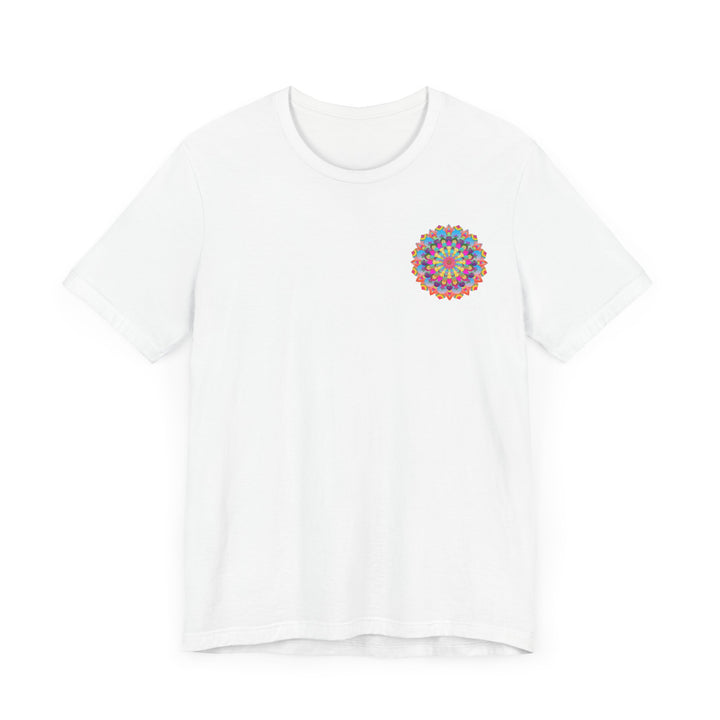 Bohemian Mandala Tee with Symbols of Inner Peace and Harmony