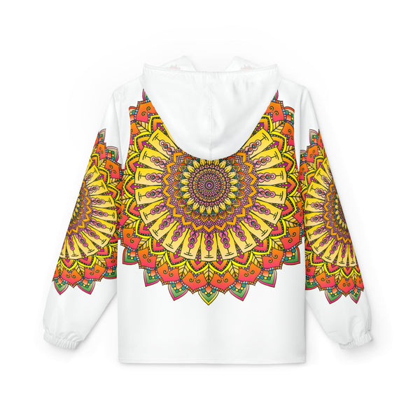Solar Mandala Windbreaker Jacket
