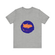 Black Cat Mystery Sleep T-Shirt - Unique Design featuring a detailed graphic of a black cat surrounded by stars and moon on a comfortable black t-shirt perfect for a relaxing night's sleep