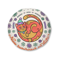 Cozy Cat Nap Floor Pillow