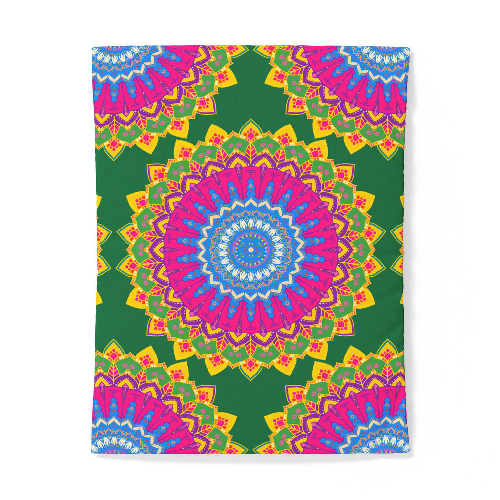 Bettwäsche aus Baumwolle mit Mandala-Motiv im Bohème-Stil