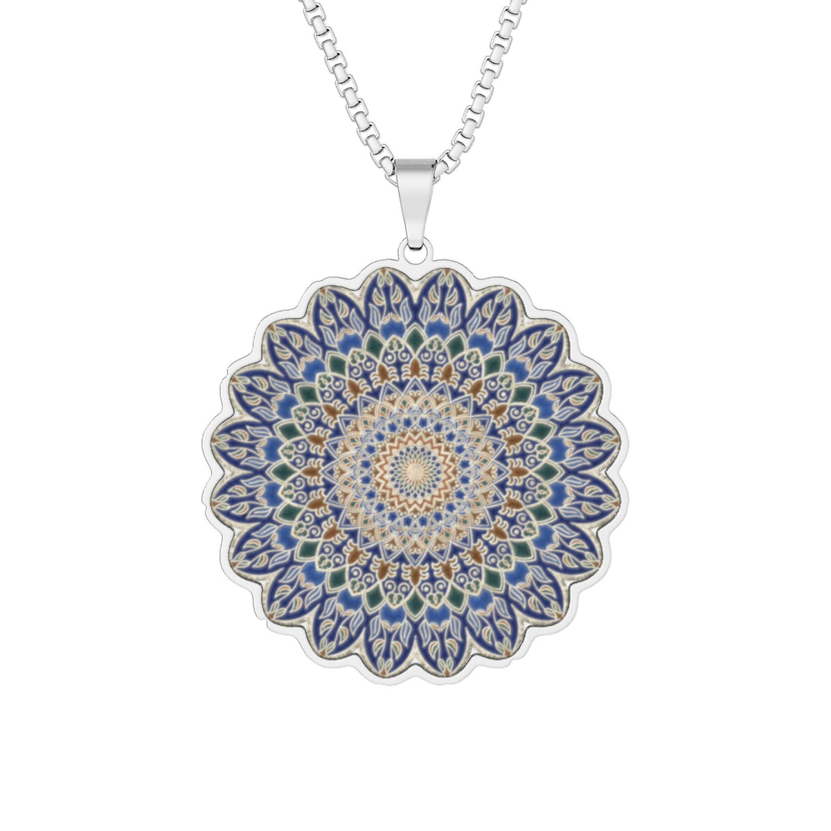Mandala Pendant Necklace