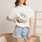 Good Morning Cat T-Shirt | Ultra-Soft Cotton Graphic Tee