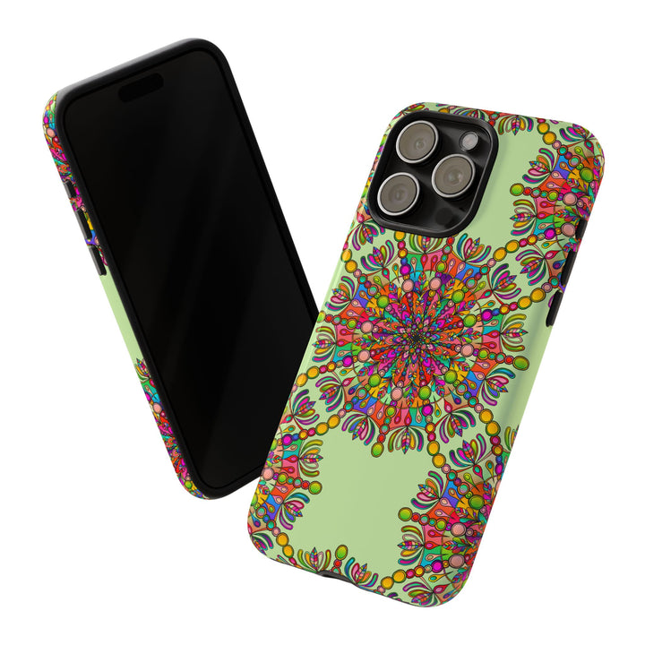 Intricate Mandala Phone Case in Lively Colors for Unique Style